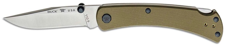 Buck 110 Slim Pro TRX Knife olivgrün – Knyfe