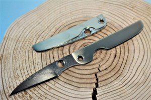 SI15KK Seizo Imai KEY KNIFE Slip-joint Folder VG-10 Damascus Blade Nickel silver Handle