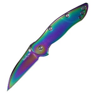 Kershaw K.O./Centofante, Rainbow Handle & Blade, Plain KS1615VIB Nože Nůž